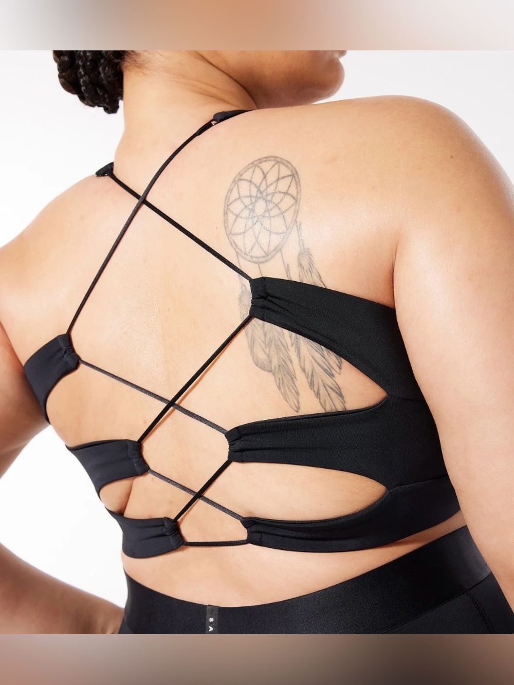 Savage X Fenty Active Strappy Back Sports Bra | Large